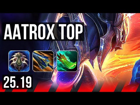 AATROX vs VOLIBEAR (TOP) | 13/1/10, Godlike, Rank 15 Aatrox | EUW Challenger | 25.19