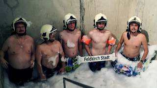 preview picture of video 'Feuerwehr Feldkirch - Cold Water Challange 2014'