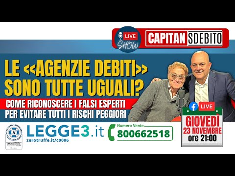 “Le Agenzie Debiti sono tutte uguali? - Ecco come riconoscere i falsi esperti"