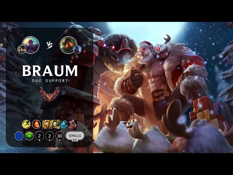 Braum Support vs Nautilus - EUW Grandmaster Patch 13.11