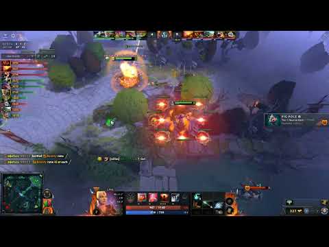 Skiter - Lina Safelane vs ATF Sven | Dota 2 7.32d Gameplay