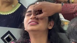 Nose Piercing with Needle Experience & Reveal ✨ (Does it hurt)#nosepiercing #nostrilpiercing #fyp