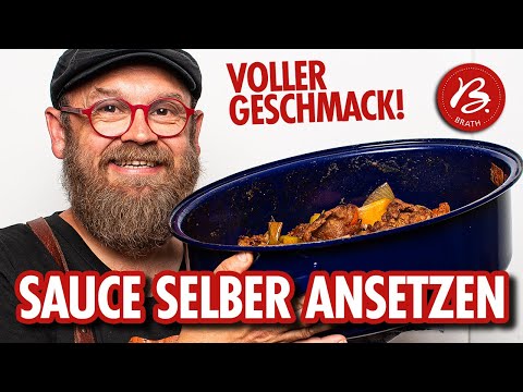Soße selber machen 🔴🥩 Mit Knochen zum Geschmack 💥