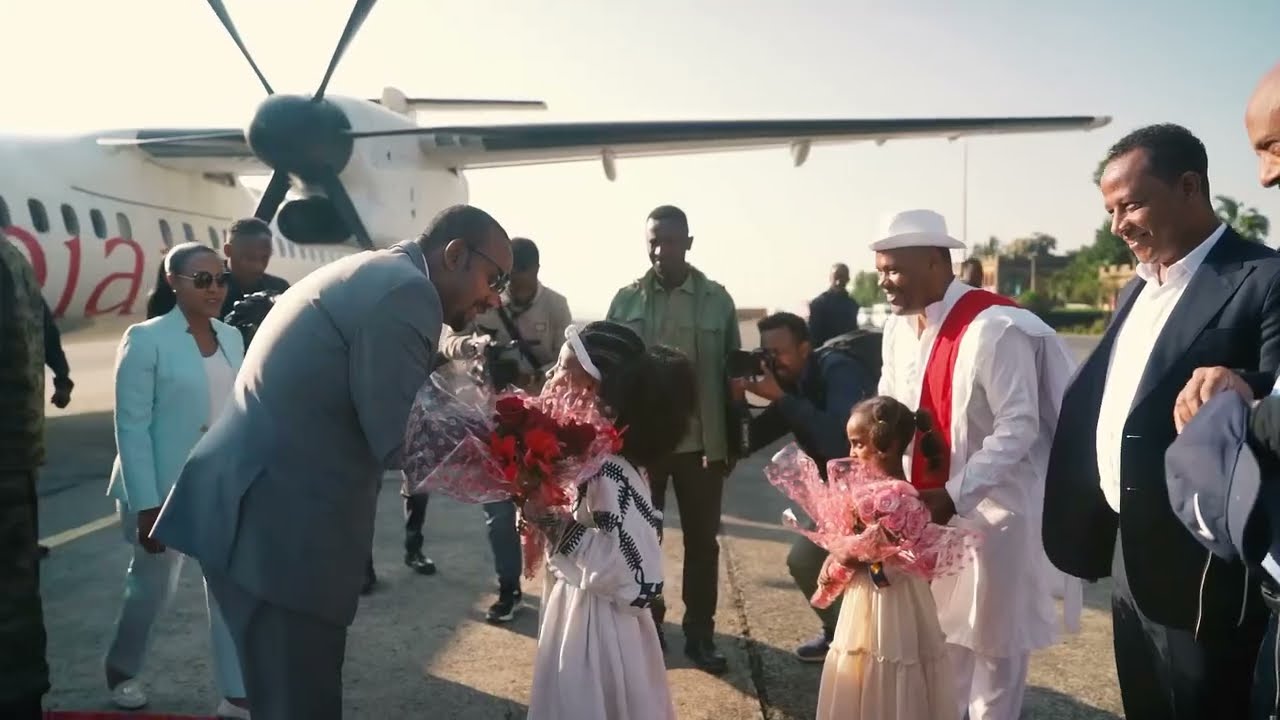 የጠቅላይ ሚኒስትሩና የቀዳማዊት እመቤት የጎንደር ጉብኝትETV | EBC | EBCDOTSTREAM