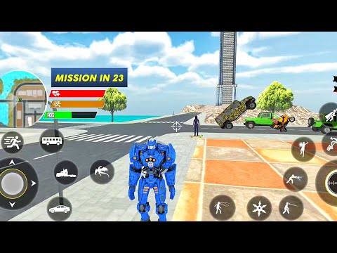 Flying Dragon Robot Wars Game - Android Gameplay