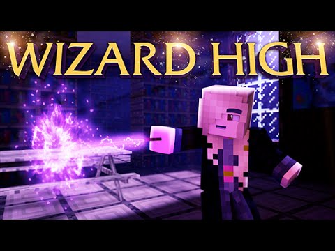 I'm a Witch?! "Minecraft Wizard High" (ep.1)