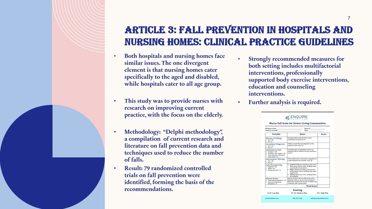 Fall Prevention Powerpoint