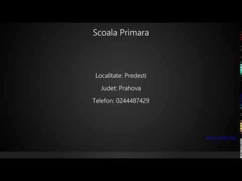 Scoala Primara Predesti