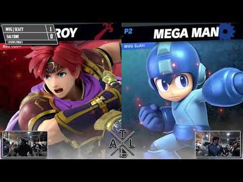 Smash Ultimate Tournament 1/19/19 - SaltOne(Cloud/Roy) Vs ScAtt(Megaman/Snake) . - L. Finals