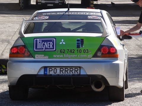 5. Rajd WRC Pleszew FANATIC RALLY TIME Waldemar Balcerek Małgorzata Balcerek Mitsubishi Lancer EVO