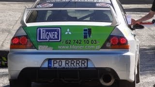 preview picture of video '5. Rajd WRC Pleszew FANATIC RALLY TIME Waldemar Balcerek Małgorzata Balcerek Mitsubishi Lancer EVO'