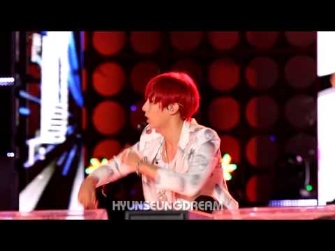 [Fancam] 120723 It's a beautiful night - Hyunseung focus