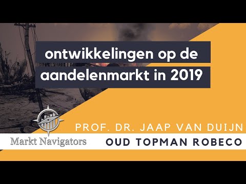 Prof. Dr. Jaap Van Duijn over de ontwikkelingen op de aandelenmarkt in 2019