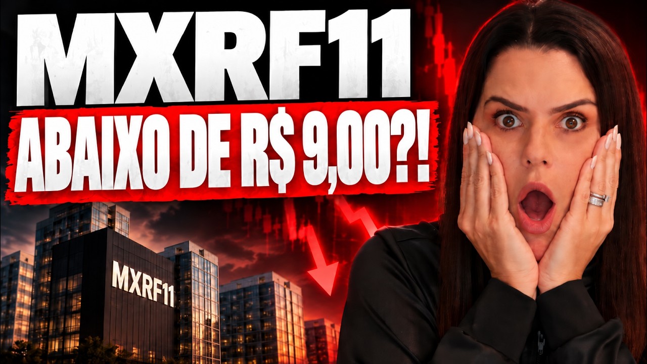 MXRF11 VAI CAIR PRA MENOS DE R$ 9,00?