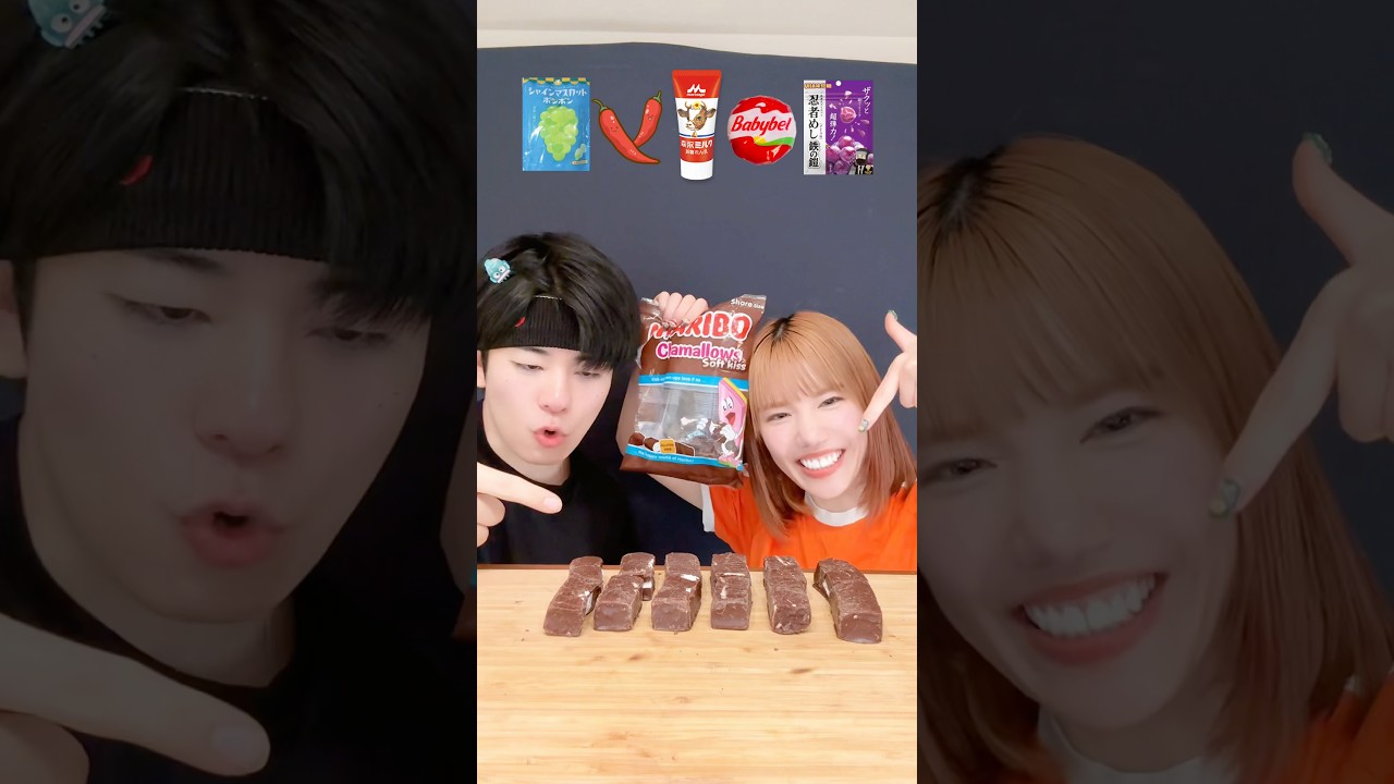 パンナコタとコラボした時のロングバージョン🍫　#チョコマシュマロ #mukbang #モッパン #咀嚼音asmr #asmr