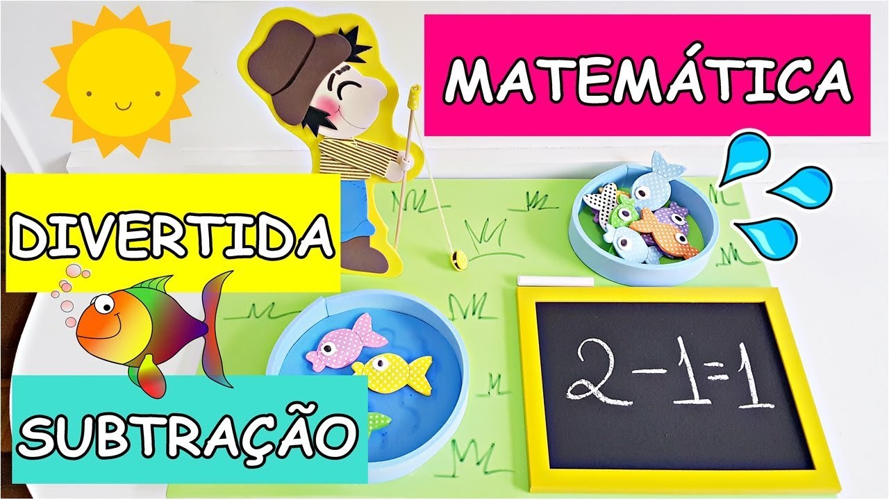 APRENDENDO A SUBTRAÇÃO DE FORMA DIVERTIDA!