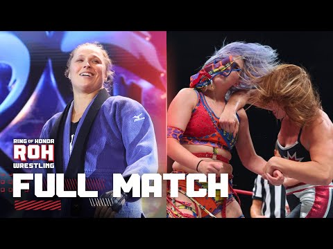 FULL MATCH Athena & Billie Starkz vs. Ronda Rousey & Marina Shafir | ROH TV Episode 39 2023