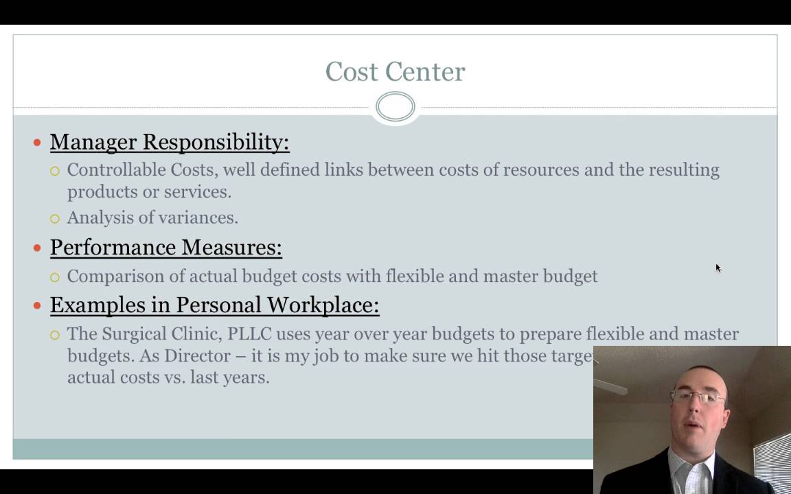 Responsibility Accounting Presentation