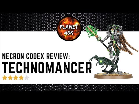 Necron TECHNOMANCER REVIEW  - New 9th Edition Codex - Warhammer 40k