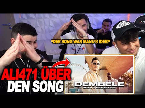 ALI471 über MANUELLSEN, SCHULZEIT, GELD, NEUES ALBUM | Ali471 x Manuellsen - Dembélé | Reaction