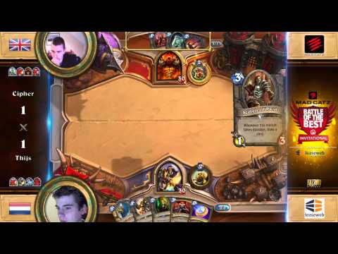 Cipher vs. ThijsNL Round 1 - Mad Catz BotB 01/2015