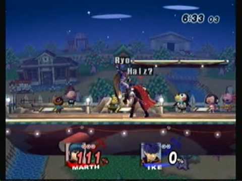 Ryo (Ike) vs. Redhalberd (Marth) 2