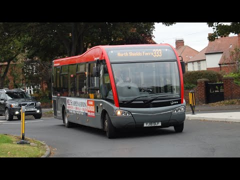 Front View: Gateshead Central Taxis YJ18DLF Optare Solo SR/M925SR