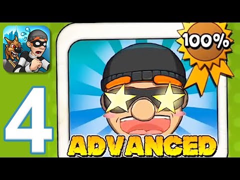 Robbery Bob - Gameplay Walkthrough Part 4 - Chapter 4: Advanced (iOS, Android)