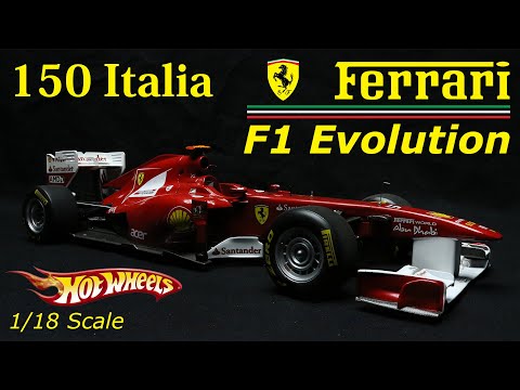 Ferrari F1 Evolution in 1/18 Scale - 2011 Ferrari 150 Italia
