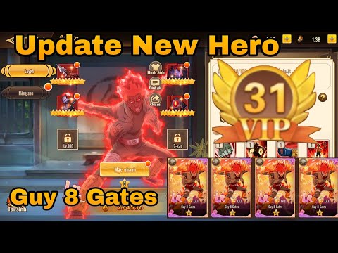 Update - New Hero Guy 8 Gates - Free VIP 30 + 150 LR & 210 UR + Equipment ★10 & More
