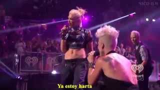 No Doubt - Just a Girl (live, iHeartRadio Music Festival 2012) subtitulos español.