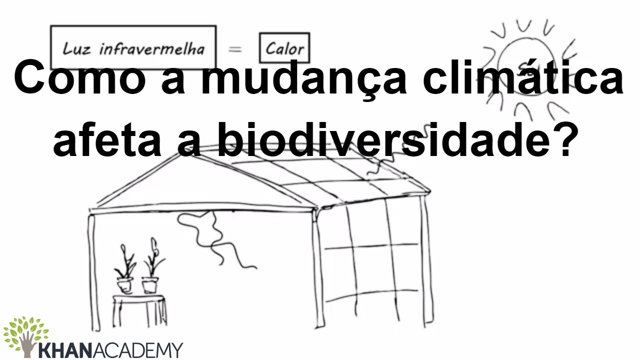 Como a mudança climática afeta a biodiversidade? | Biologia | Khan Academy