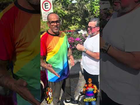 PREFEITO DE JUQUITIBA WILLIAM SOARES MOSTRA O SEU CARINHO AO REPÓRTER BISSEXUAL GUTOSO E AO MOVIMENTO LGBTQ +