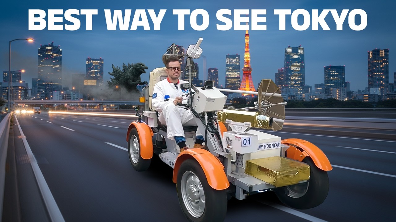 The BEST way to see Tokyo…plus the CRAZY Daikoku PA car meet busted by cops