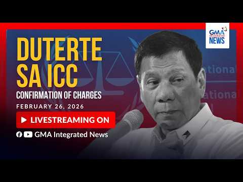 LIVE - DUTERTE SA ICC - Confirmation of Charges Hearing (DAY 3) - Replay | GMA Integrated News
