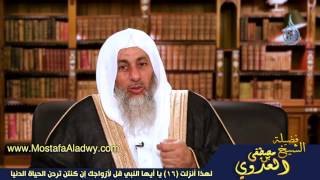 لهذا أنزلت 16 يا أيها النبي قل لأزواجك إن كنتن تردن الحياة الدنيا