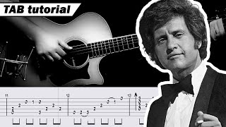 Et si tu n'existais pas (Joe Dassin) - Fingerstyle Guitar Lesson + TAB