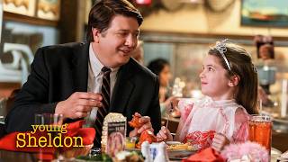 A Father-Daughter Bond Like George and Missy | Young Sheldon Compilation 