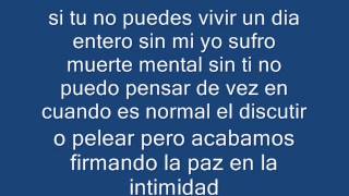 mitad y mitad pesado ( letra )