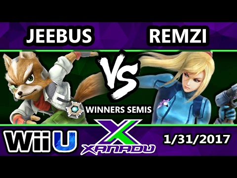 S@X 187 - Jeebus (Fox) Vs. EZG | Remzi (ZSS) - SSB4 Winners Semis - Smash for Wii U - Smash 4
