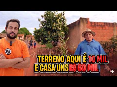 MORAR AQUI CUSTA MUITO POUCO! E QUASE ninguém conhece essa cidade