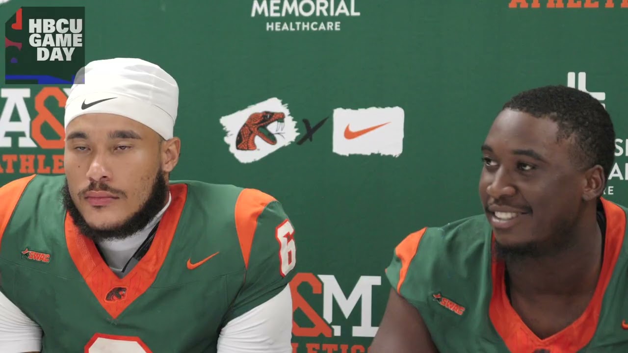 FAMU postgame after Albany State game.  | HBCUGameDay.com