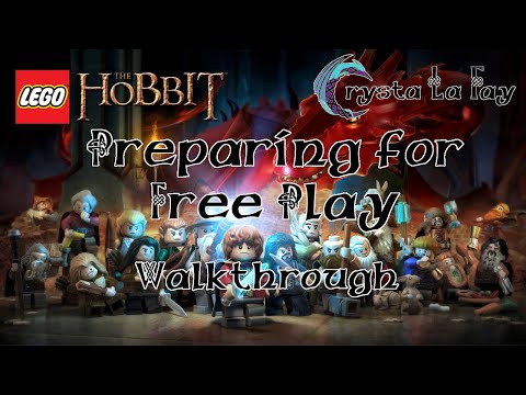 Lego The Hobbit Preparing for Free Play Walkthrough
