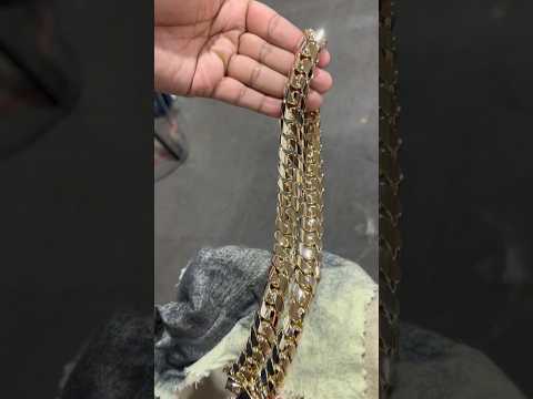 500 grams, 10k, 24” Miami Cuban link, perfect for DAILY WEAR 🤣 #gusvillajewelry #cubanlink #gold