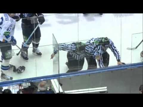 KHL Fight: Svarny VS Mnatsyan, Stajnoch VS Nick Antropov