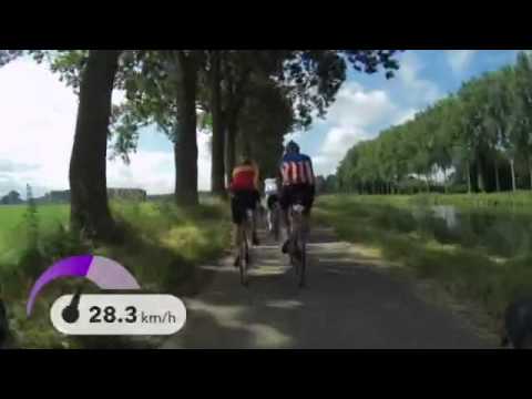 Saturday stage 1: Cycling Oudenaarde to Noyon