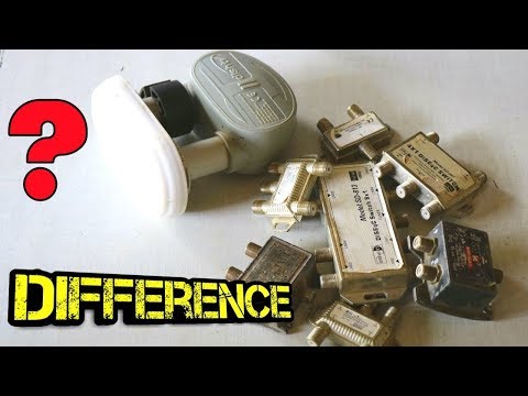 Difference between  4x1 DiSEqC Switch ,8x1 DiSEqC and splitter | DiSEqC Switch Care