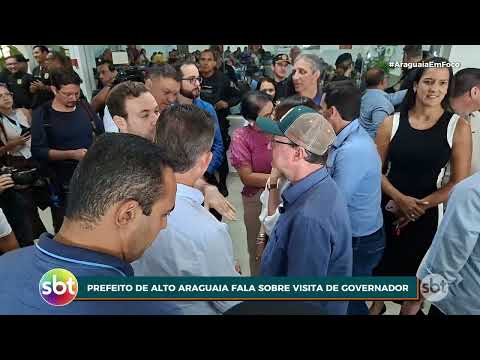 PREFEITO DE ALTO ARAGUAIA FALA SOBRE VISITA DE GOVERNADOR DE MATO GROSSO