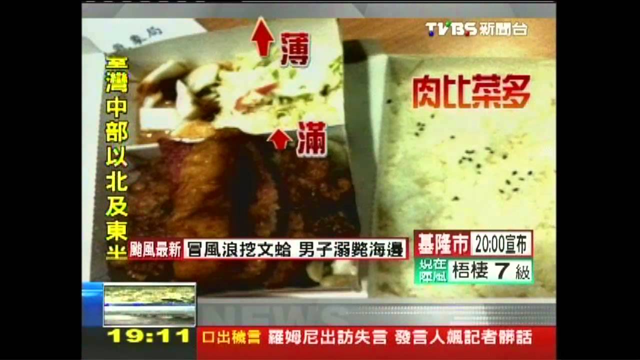 蘇拉颱風／〈獨家〉便當「肉比菜多」　蔬果聞風價翻倍