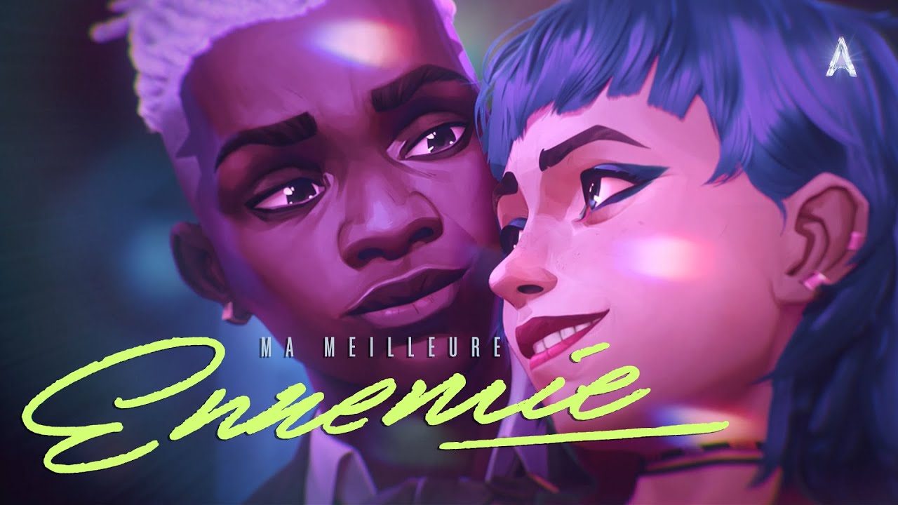 Stromae, Pomme, Coldplay - “Ma Meilleure Ennemie ft. Coldplay” (from Arcane) [Official Lyric Video]